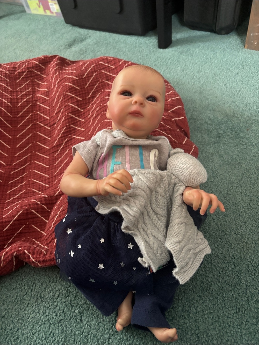Realistic Reborn Petite Baby Doll w/ clothes